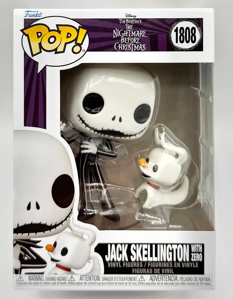 Jack with Zero Funko Pop Figure