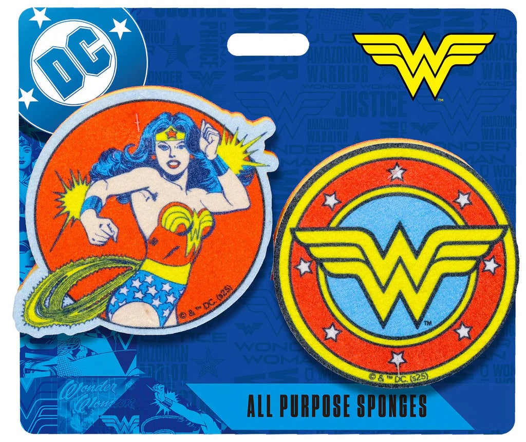 WONDER WOMAN SPONGE SET