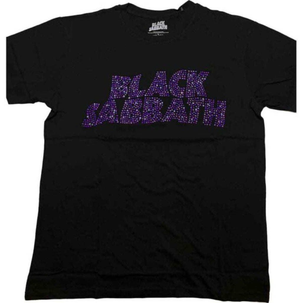Black Sabbath Studded Retro Shirt