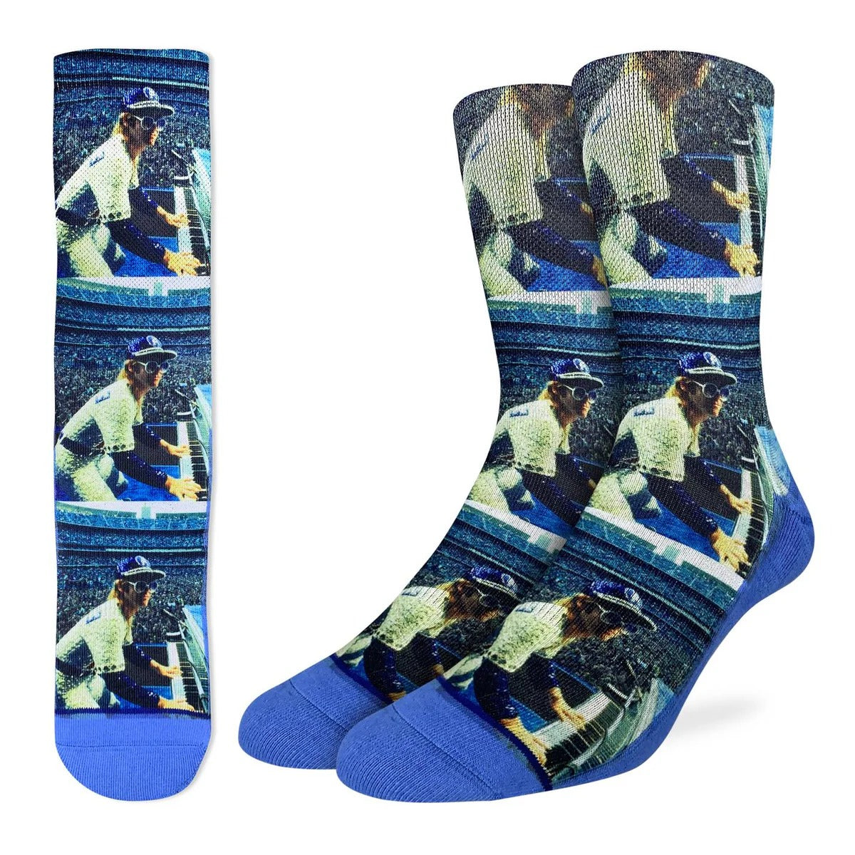 ELTON JOHN DODGER STADIUM SOCKS