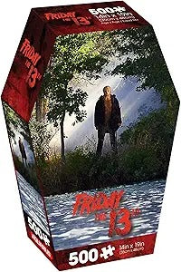 Friday the 13th 500pc Puzzle in Coffin-Shaped Box