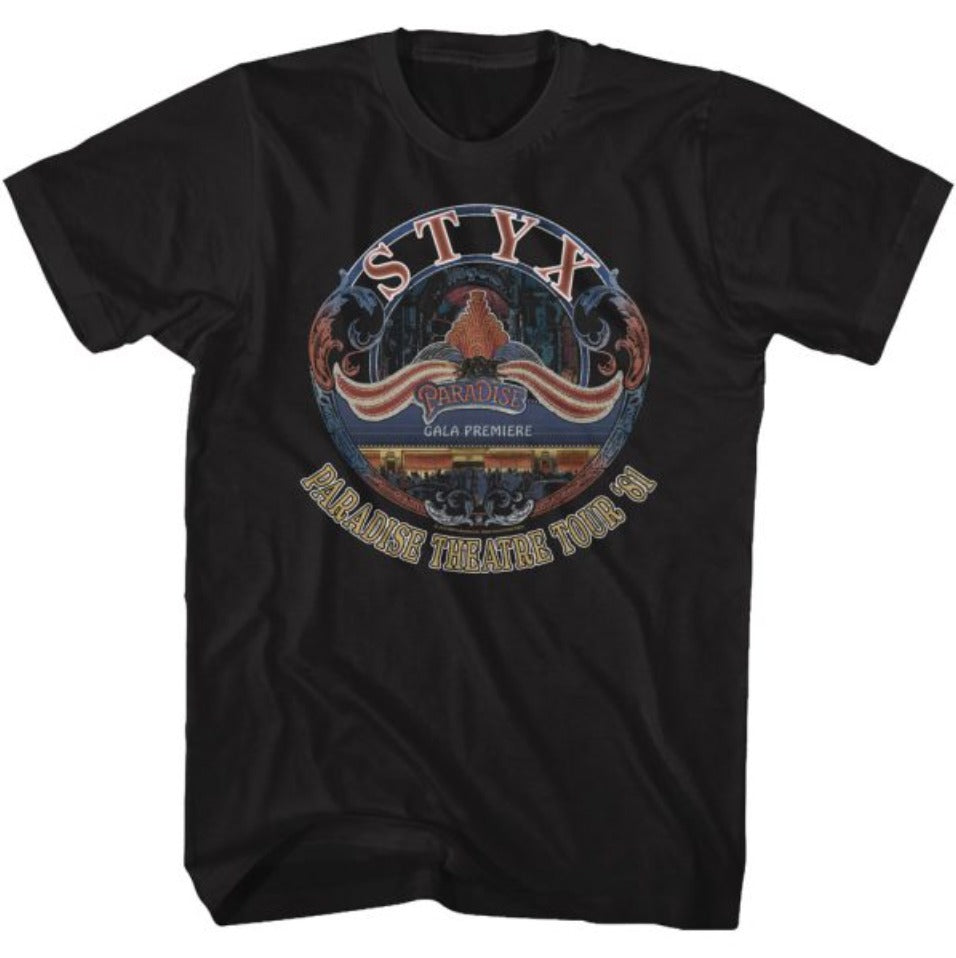 Styx: Paradise Theatre 1981 Tour Retro Juniors Shirt
