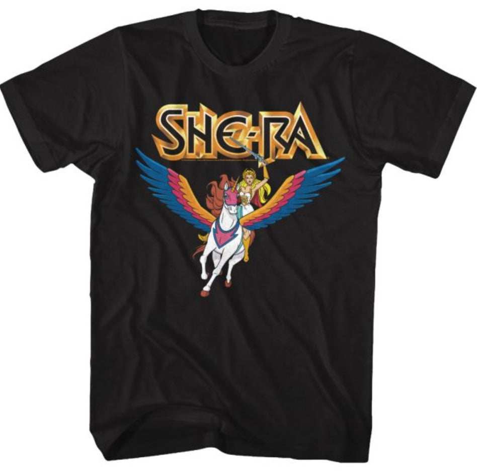 Masters of the Universe: She-Ra and Swiftwind Retro Shirt