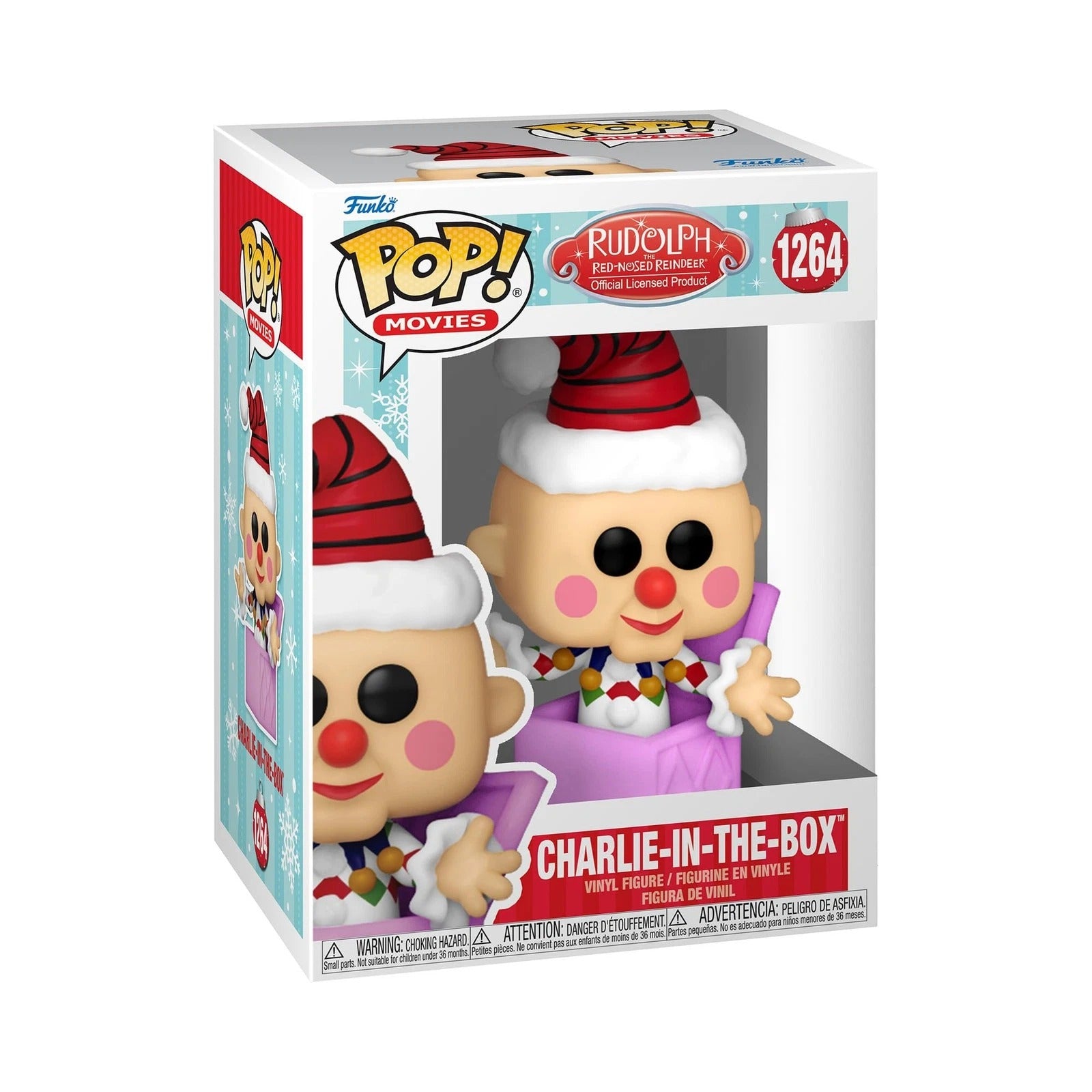 RUDOLPH CHARLIE IN A BOX FUNKO POP