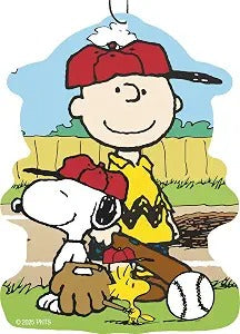 PEANUTS BASEBALL 3PK AIR FRESH