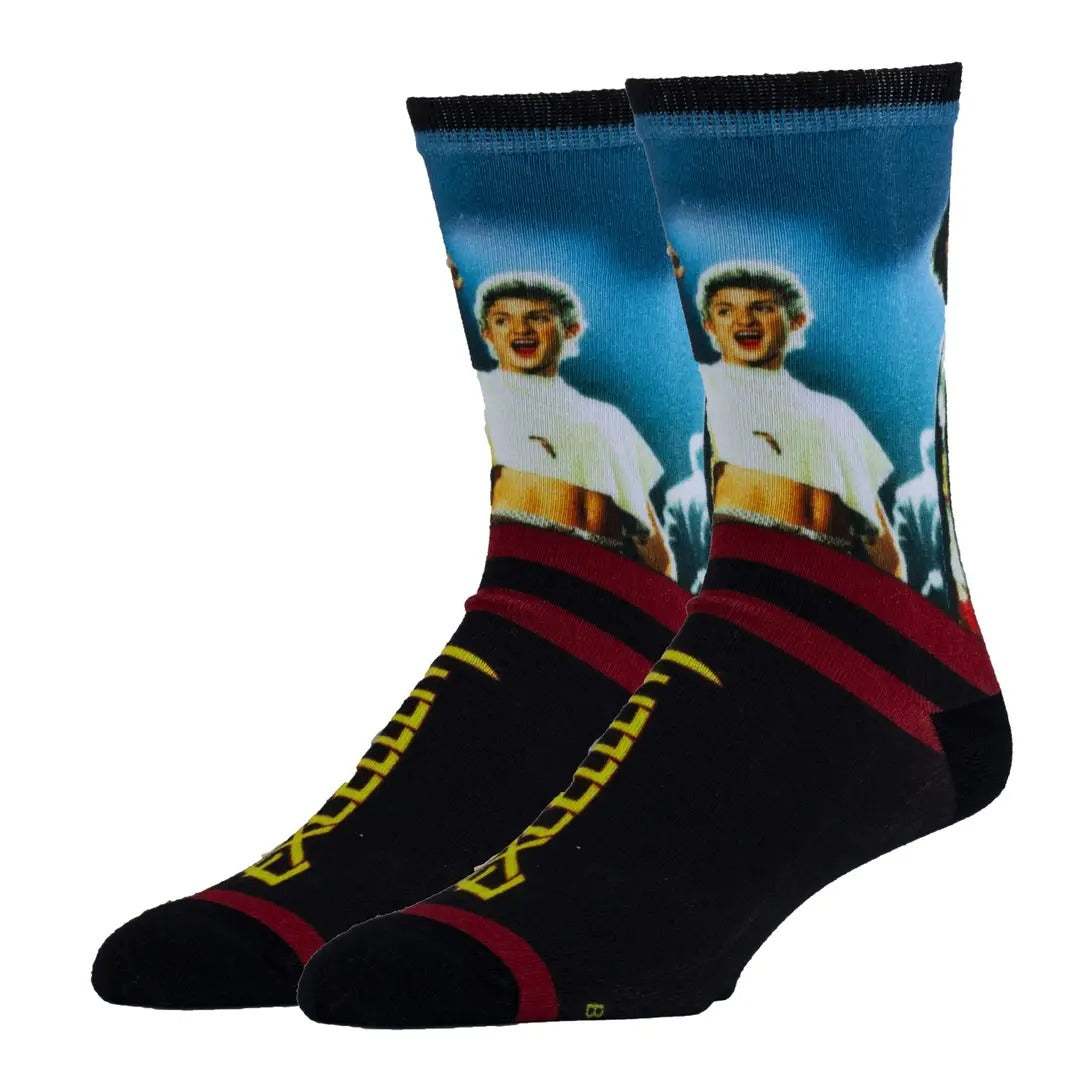 Bill and Ted Socks