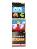 PAC MAN 6PK CREW SOCKS