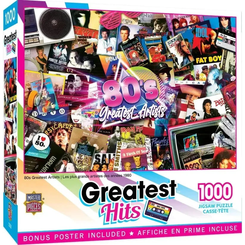 GREATEST HITS 80S ARTIST PUZZLE