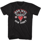Bon Jovi: New Jersey 1983 Retro Shirt