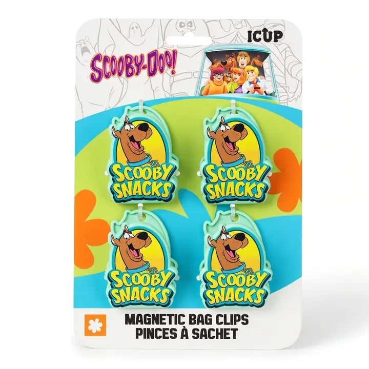 SCOOBY DOO MAGNETIC BAG CLIPS