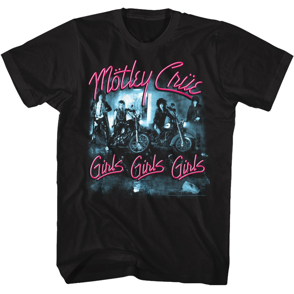 Motley Crue: Girls, Girls, Girls Retro Shirt