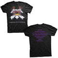 Metallica: Master of Puppets Tracklist Retro Shirt