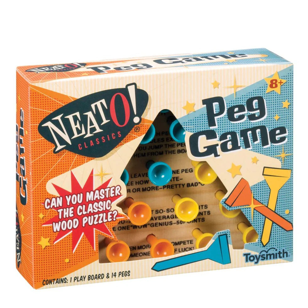 NEATO WOODEN PEG GAME
