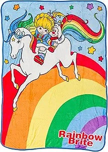 RAINBOW BRITE BLANKET