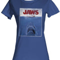Jaws: Movie Poster Retro Juniors Shirt