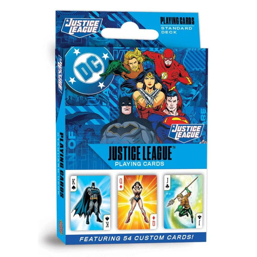 JUSTICE LEAGUE PLAYING CARDS