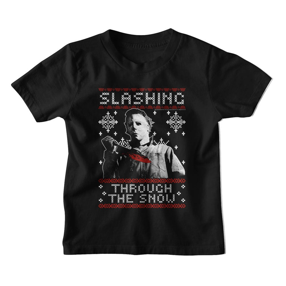Halloween: Slashing Through the Snow Christmas Shirt