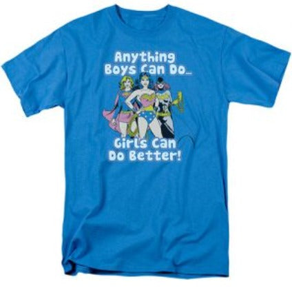 DC Comics: Girls Do Better Retro Shirt