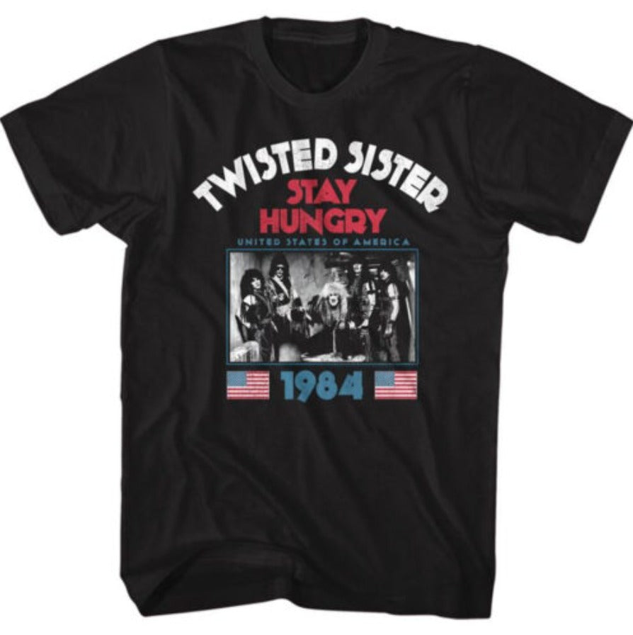 Twisted Sister: Stay Hungry 1984 Retro Shirt