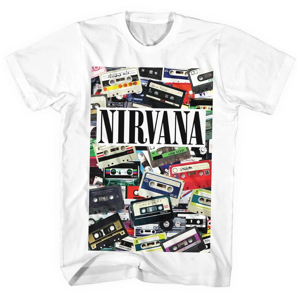Nirvana: Cassettes Retro Shirt