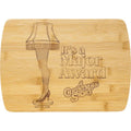 A CHRISTMAS STORY LEG LAMP CUTTING BOARD