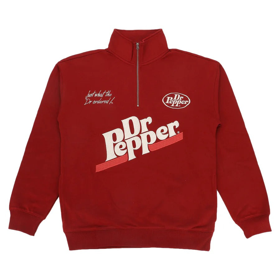DR PEPPER QUARTER ZIP PULLOVER