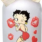 BETTY BOOP GLASS LANTERN