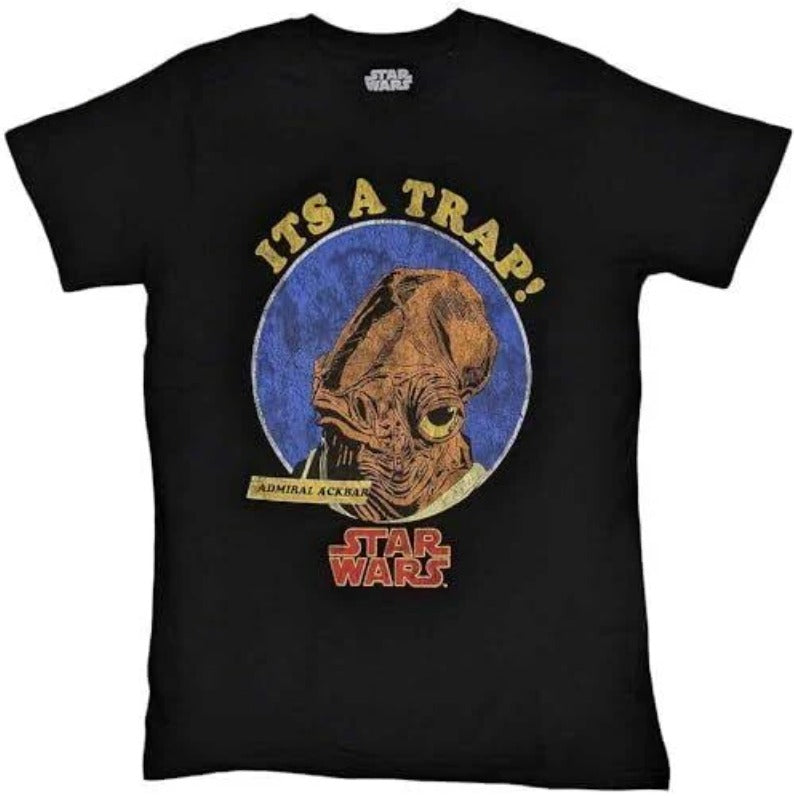 Star Wars: It's a Trap, Akbar Retro Shirt