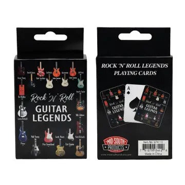 GUITAR LEGENDS PLAYING CARDS