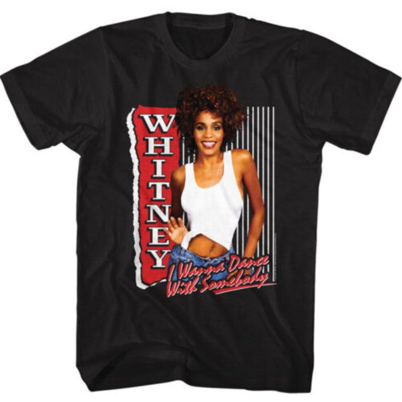 Whitney Houston: I Wanna Dance Retro Shirt