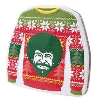 BOB ROSS SWEATER TIN