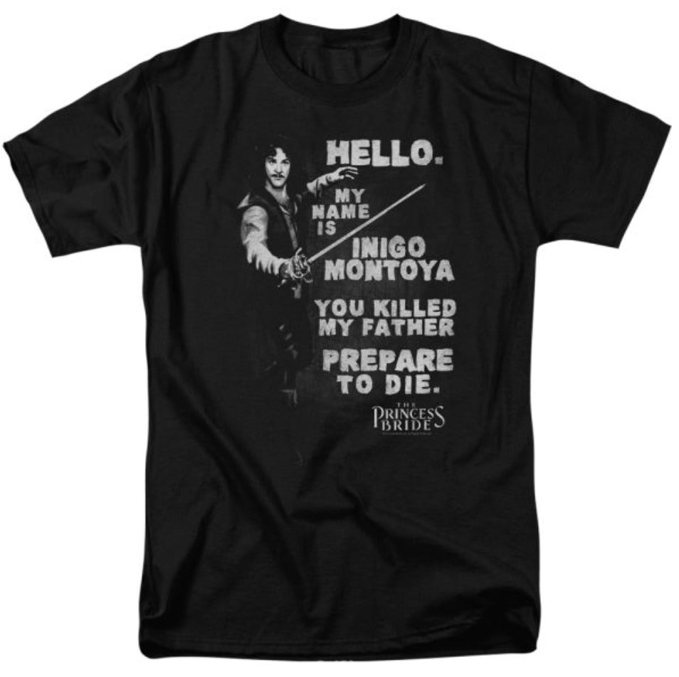 The Princess Bride: Hello Inigo Montoya Retro Shirt
