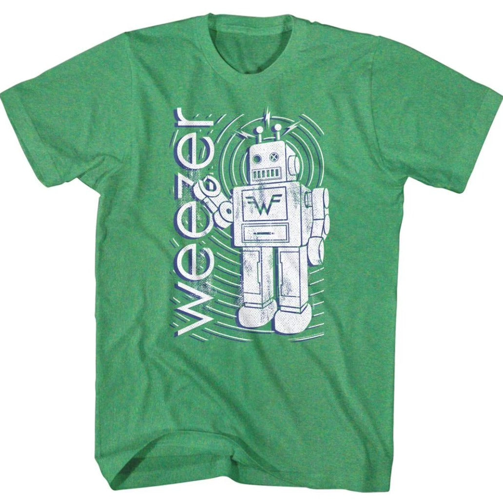 Weezer: Robot Retro Shirt
