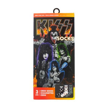 KISS 3PK GIFTBOX SOCKS
