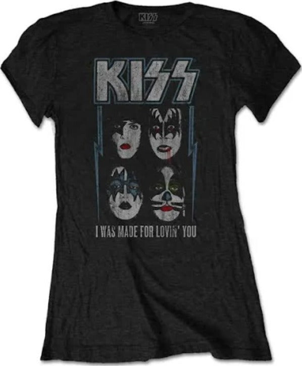 Kiss: Made for Lovin You Retro Juniors Shirt