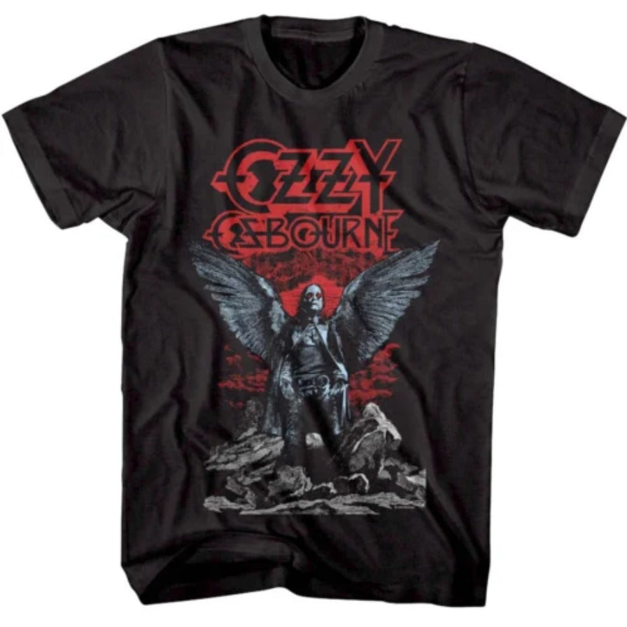 Ozzy Osbourne with Wings Retro Shirt