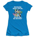DC Comics: Girls Do Better Retro Juniors Shirt