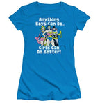 DC Comics: Girls Do Better Retro Juniors Shirt