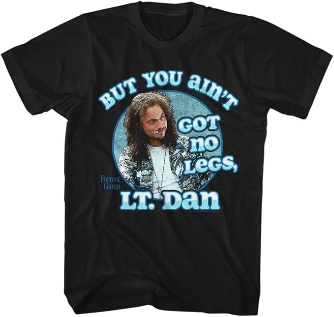 Forrest Gump: LT. Dan Legs Retro Shirt