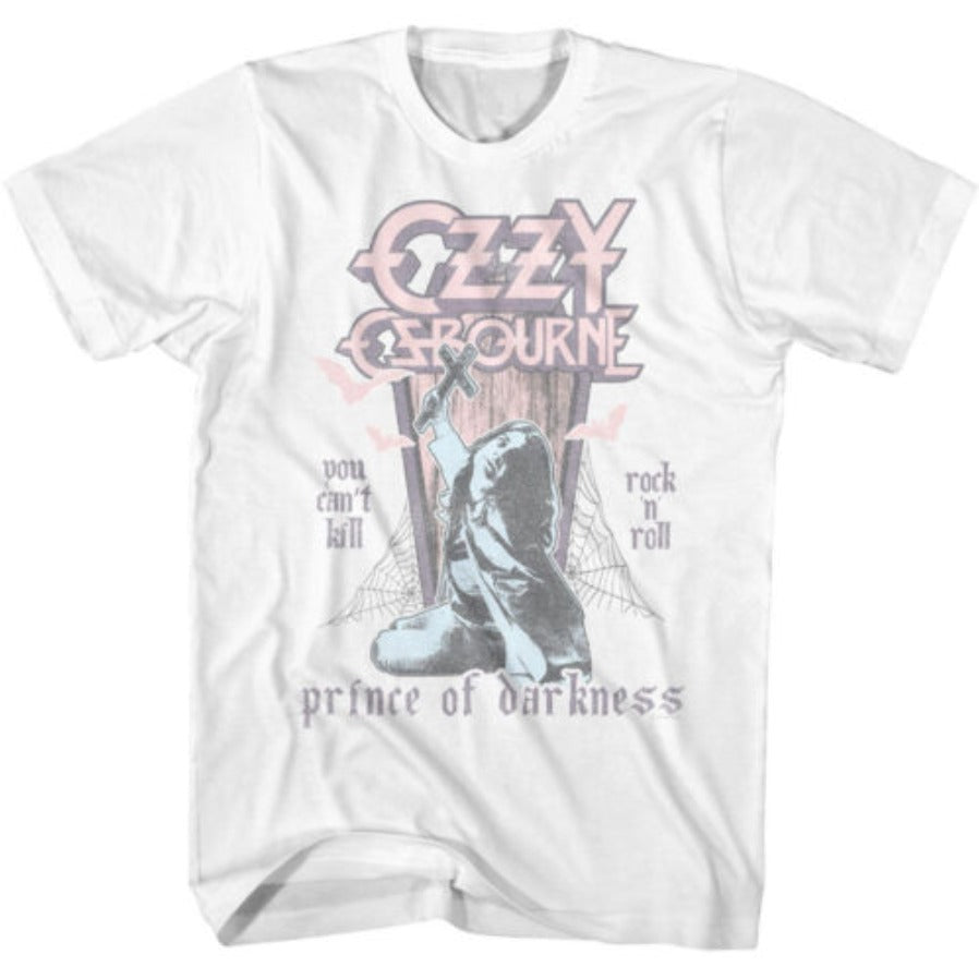 Ozzy Osbourne: Blizzard of Ozz Pastel Retro Shirt