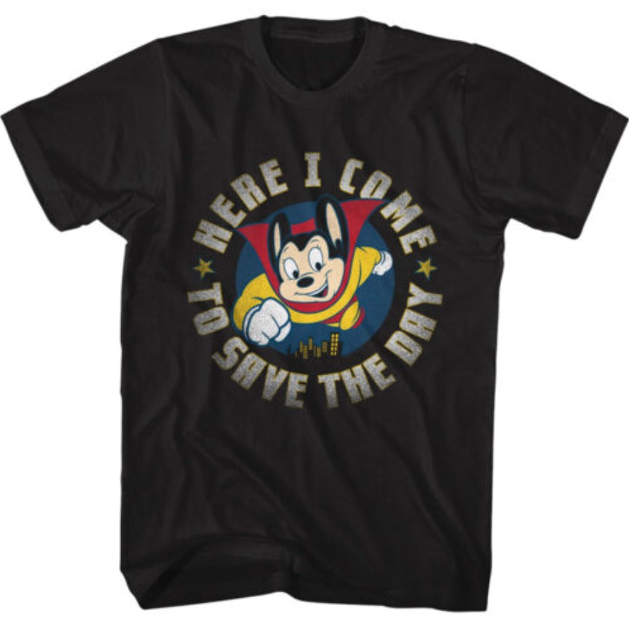Mighty Mouse: Here I Come Retro Shirt