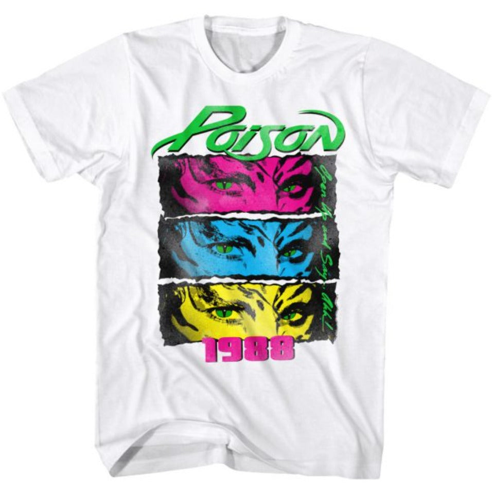 Poison: 1988, Open Up and Say Ahh Retro Shirt