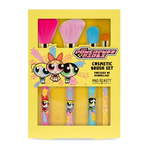 POWERPUFF GIRLS MAKEUP BRUSH SET