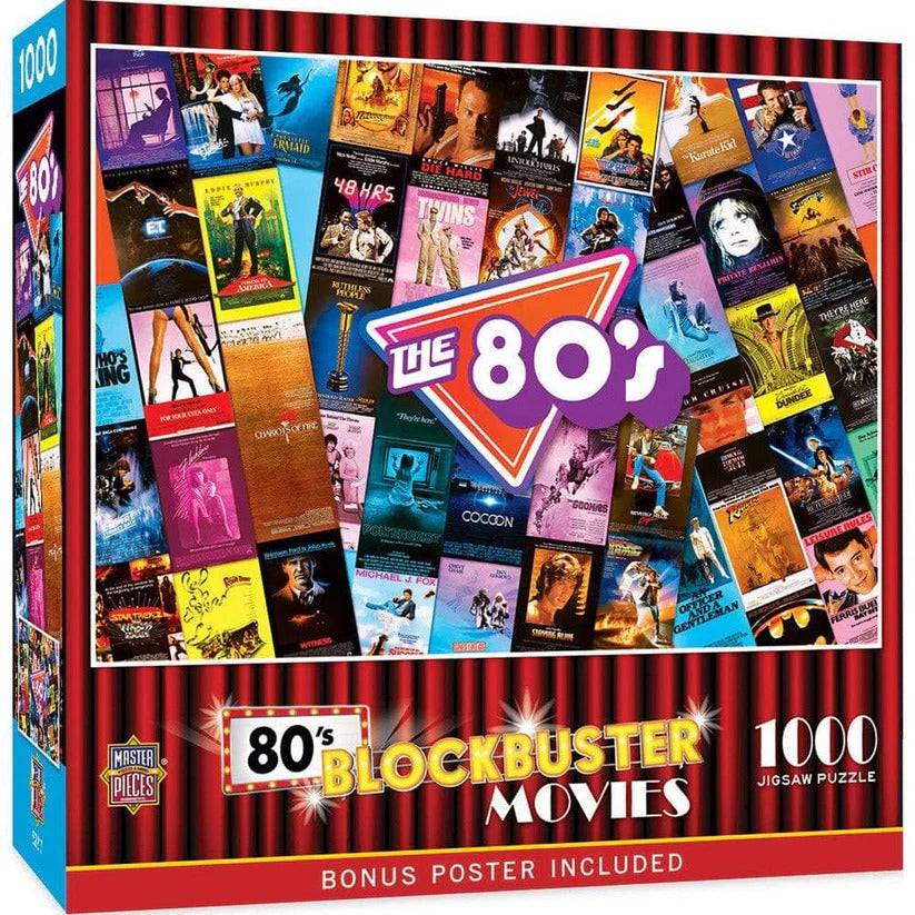 BLOCKBUSTER 80S MOVIES PUZZLE