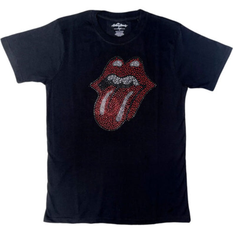Rolling Stones: Tongue Studded Retro Juniors Shirt