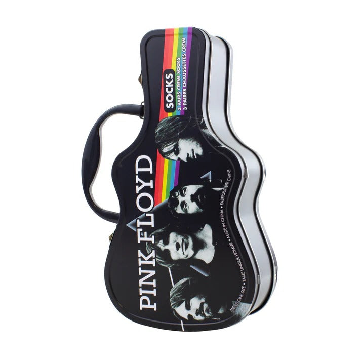 PINK FLOYD GUITAR TIN 3PK SOCKS