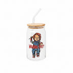 CHUCKY 16 OZ GLASS TUMBLER
