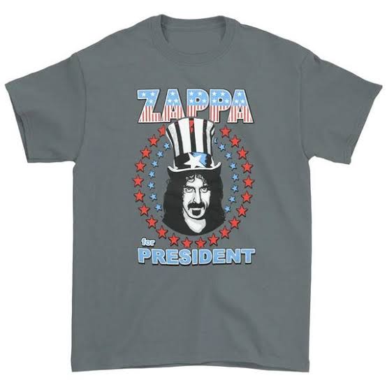 Zappa For President Retro Shirt