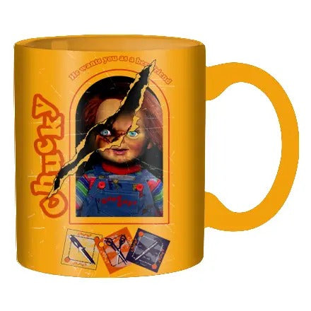 CHUCKY RIPPED 20 OZ MUG