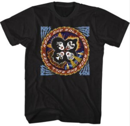Kiss: Rock and Roll Over Retro Shirt